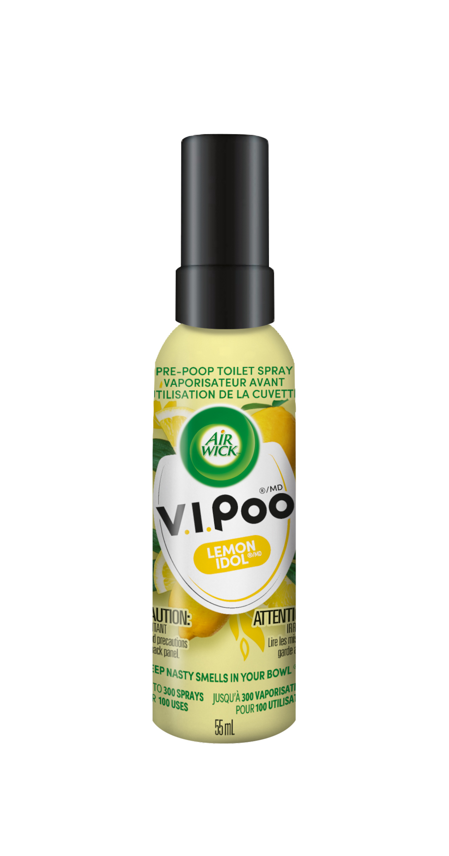 Air Wick® V.I.Poo Pre-Poop Toilet Spray - Lemon Idol (Canada) 